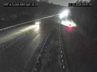 I-684 & Exit 16A I684 Split traffic camera, Harrison