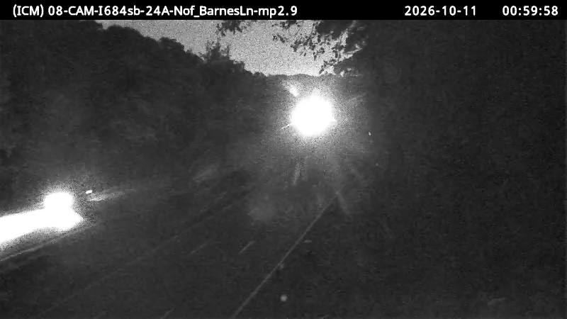 I-684 & SB North of Barn Lane traffic camera, Harrison