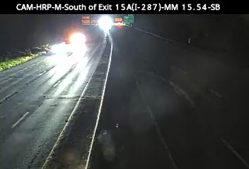 Hutchinson River Pkwy & South of Exit 15A (I-287) traffic camera, Harrison, New York