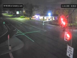NY-59 & Cemetery Lane traffic camera, West Nyack