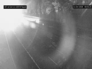 I-287 & Exit 11 US9W Nyack traffic camera, Nyack