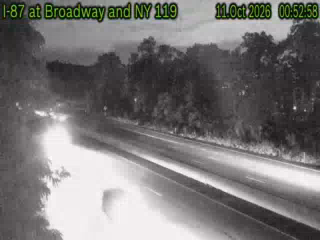 I-287 & Broadway Overpass traffic camera, Tarrytown