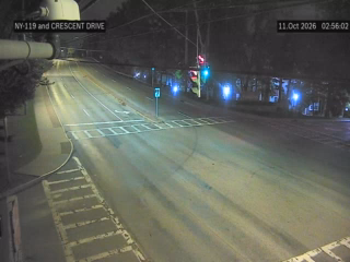 NY-119 & Cresent Drive traffic camera, Tarrytown, New York