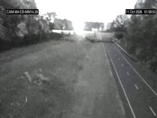 I84 EB West of Ex15 MM 14.29 traffic camera, Orange County