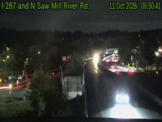 I-287 & Exit 2 Saw Mill River Rd traffic camera, Elmsford