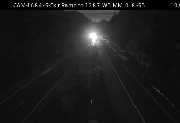 I-684 & I287 WB Exit Ramp traffic camera, Harrison