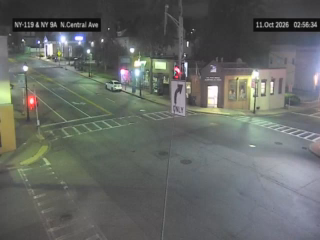 NY-119 & and Ny-9A North Central Ave traffic camera, Elmsford