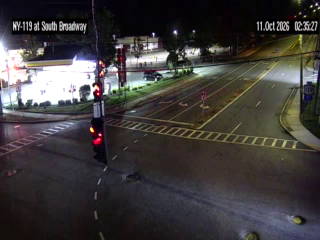 NY-119 & South Broadway traffic camera, Tarrytown, New York