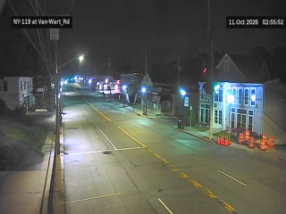 NY-119 & and Van-Wart Road traffic camera, Elmsford