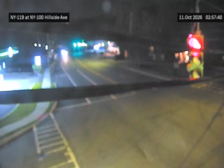 NY-119 & NY-100 at Hillside Avenue traffic camera, Fairview, New York
