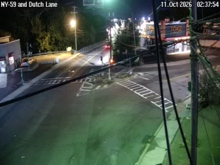 NY-59 & Dutch Lane traffic camera, Spring Valley