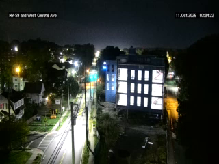 NY-59 & West Central Ave traffic camera, Spring Valley