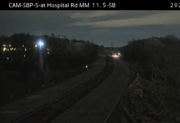 Sprain Brook Parkway at Hospital Rd MM 11.5 SB traffic camera, Westchester County