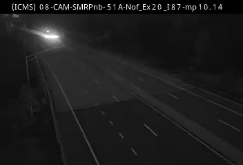 SMRP North of Exit 20 at I-87 MM 10.14 traffic camera, Westchester County