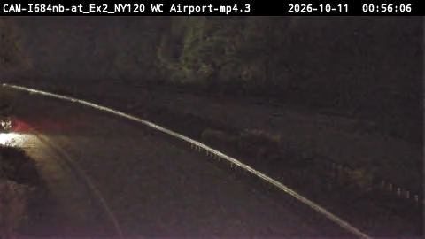 I-684 & Exit 2 NY120 Westchester County Airport traffic camera