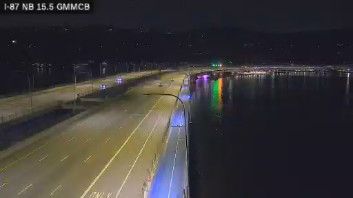 I-87 & NB Gov. Mario M. Cuomo Bridge MM 15.50 traffic camera