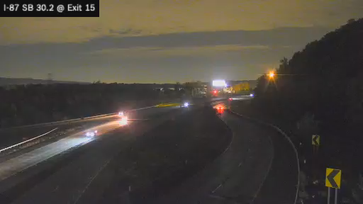 I-87 & Exit 15 traffic camera, Hillburn
