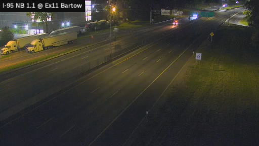 I-95 & Interchange 11 (Bartow Avenue) traffic camera, Bronx, New York