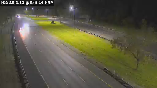 I-95 & Interchange 14 (Hutchinson River Parkway) traffic camera, Bronx, New York