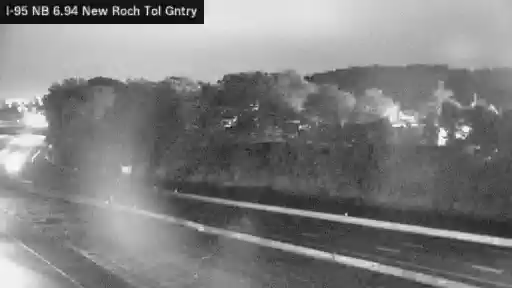 I-95 & the New Rochelle Toll Gantry traffic camera, New Rochelle, New York
