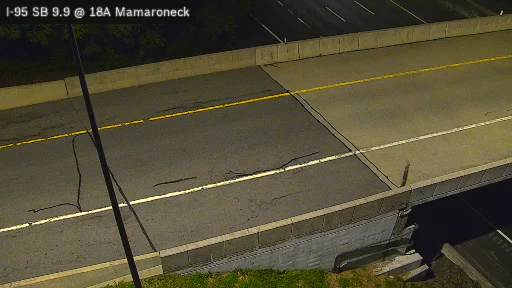 I-95 & Interchange 18A (Mamaroneck Ave) traffic camera, Mamaroneck, New York