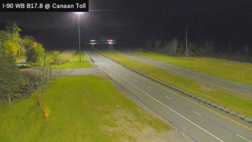 I-90 & Canaan Toll Gantry traffic camera, Massachusetts