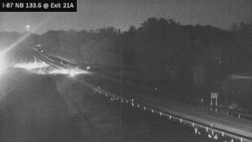 I-87 & Interchange 21A (Berkshire Connector) traffic camera