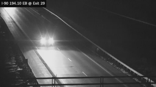 I-90 & Interchange 29 (Canajoharie) traffic camera, Canajoharie, New York