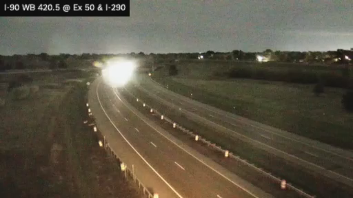 I-90 & WB East of Interchange 50A (Cleveland Drive) traffic camera, Cheektowaga, New York