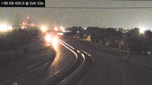I-90 & Interchange 52A (William Street) traffic camera, Cheektowaga, New York