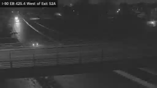 I-90 & EB West of Interchange 52A (William St) traffic camera, Cheektowaga, New York