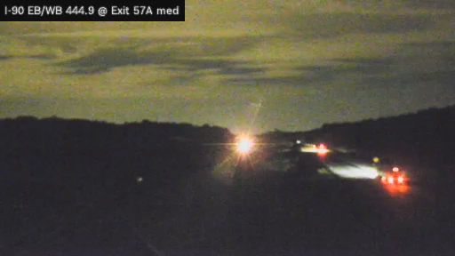 I-90 MP 444.90 EB/WB at Interchange 57A (Eden/Angola) traffic camera, Erie County