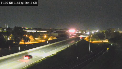 I-190 & Interchange 2 (Clinton Street Route 354) traffic camera, Buffalo