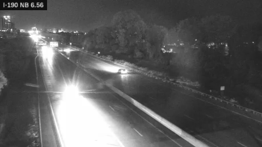 I-190 & Interchange 9 (Porter Avenue - Peace Bridge) traffic camera, Buffalo