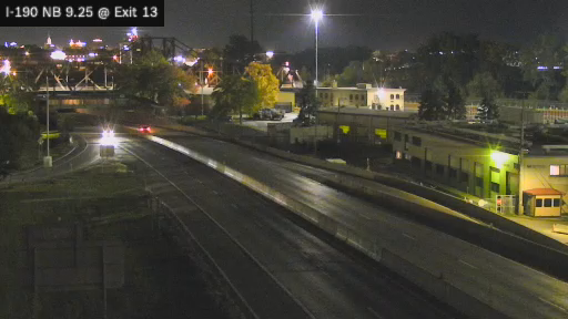 I-190 & Interchange 13 (Austin Street) traffic camera, Buffalo
