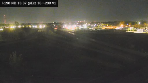 I-190 & NB Junction of I-190 and I-290 View 1 traffic camera, Tonawanda Town