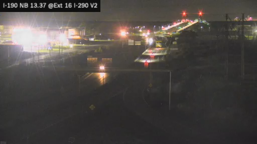 I-190 & NB Junction of I-190 and I-290 View 2 traffic camera, Tonawanda Town