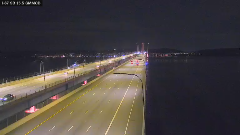 I-87 & SB Gov. Mario M. Cuomo Bridge MM 15.50 traffic camera