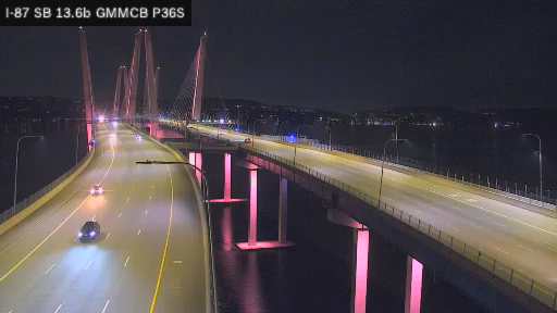I-87 & SB Gov. Mario M. Cuomo Bridge View 2 MM 13.60 traffic camera, Tarrytown