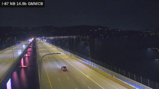 I-87 & NB Gov. Mario M. Cuomo Bridge View 2 MM 14.90 traffic camera