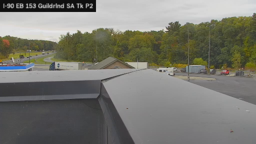 I-90 MP 153.00 EB Guilderland Service Area Truck Park 2 live webcam