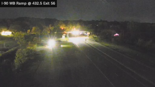 I-90 MP 432.50 West Bound Ramp to Interchange 56 Blasdell traffic camera, Erie County